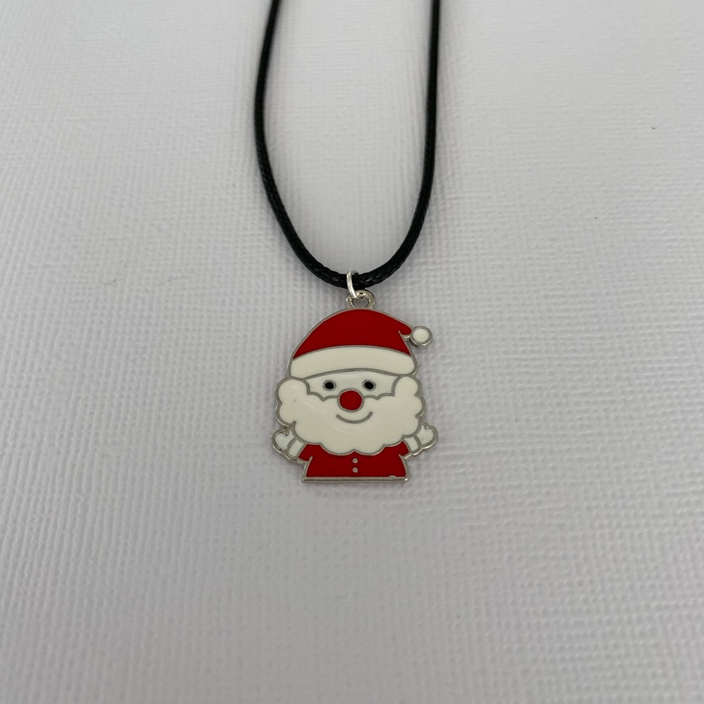 Santa Cord Necklace for Children